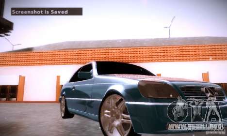 Mercedes-Benz 600SEC para GTA San Andreas