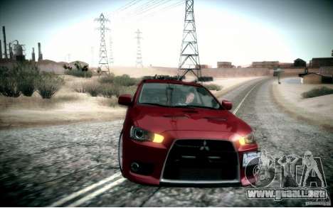 Mitsubishi Lancer Evolution X para GTA San Andreas