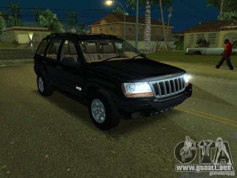 Jeep Grand Cherokee para GTA San Andreas