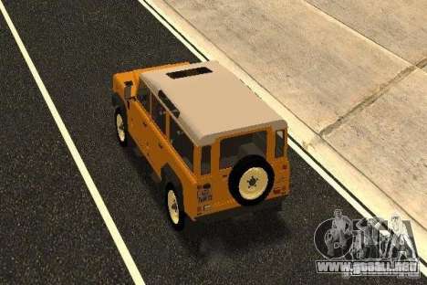 Land Rover Defender 110 para GTA San Andreas