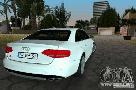 Audi S4 2010 para GTA Vice City