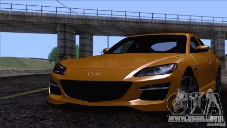 Mazda RX8 R3 2011 para GTA San Andreas