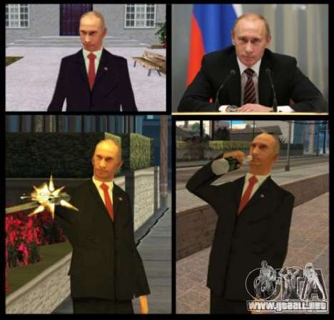 Vladimir Vladimirovich Putin para GTA San Andreas