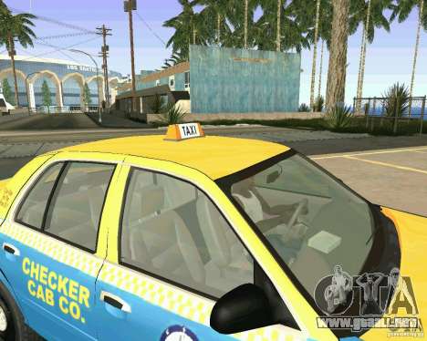 Ford Crown Victoria 2003 Taxi Cab para GTA San Andreas