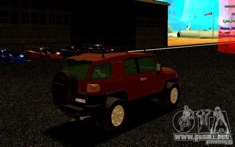 Toyota FJ Cruiser para GTA San Andreas