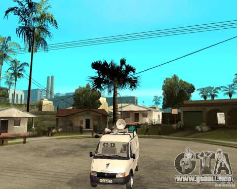 Canal de noticias de gacela 2705 para GTA San Andreas