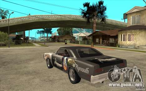 Plymouth Roadrunner Superbird Custom para GTA San Andreas
