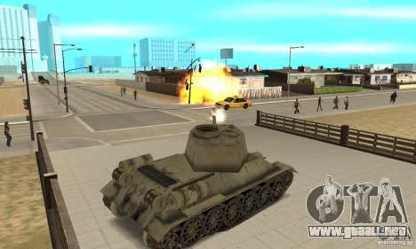 Tanque T-34-85 para GTA San Andreas