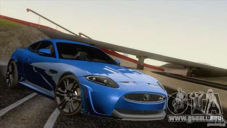 Jaguar XKR-S 2011 V1.0 para GTA San Andreas