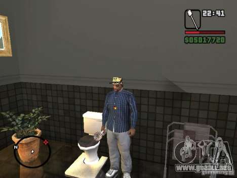 Escobilla de baño para GTA San Andreas