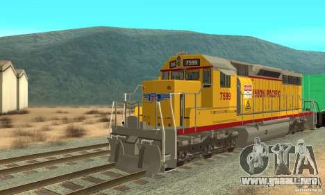 Locomotora SD 40 Union Pacific para GTA San Andreas