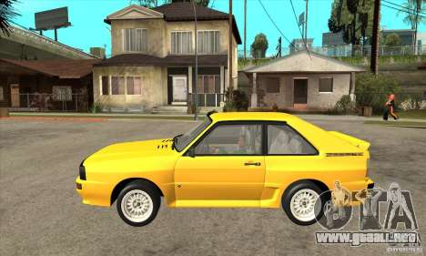 Audi SportQuattro 1983 para GTA San Andreas