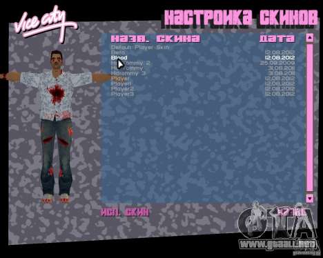 4 Skins y modelo para GTA Vice City