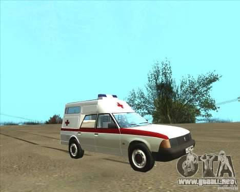 Ambulancia AZLK 2901 para GTA San Andreas