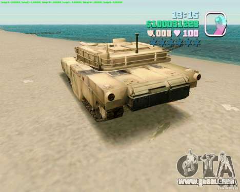 M 1 A2 Abrams para GTA San Andreas