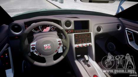 Nissan GT-R R35 2010 v1.3 para GTA 4