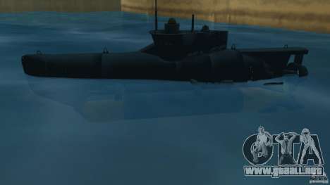 Seehund Midget Submarine skin 2 para GTA Vice City