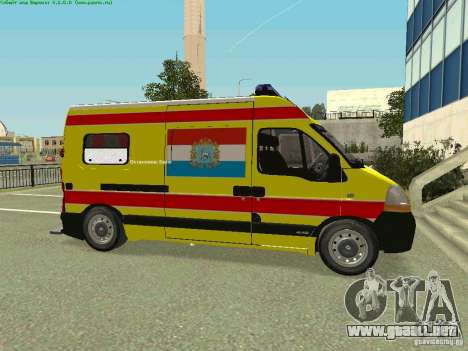 Renault Master rápido Samara para GTA San Andreas