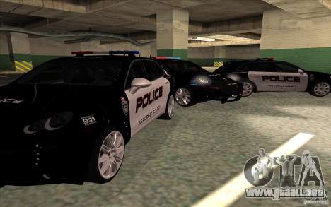 Porsche Cayenne Turbo 958 Seacrest Police para GTA San Andreas