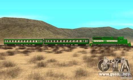 THE GO Transit Train para GTA San Andreas