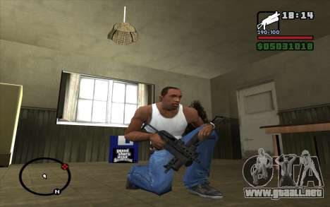 PP-19 Bizon para GTA San Andreas