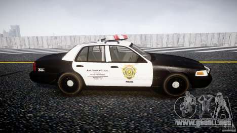 Ford Crown Victoria Raccoon City Police Car para GTA 4