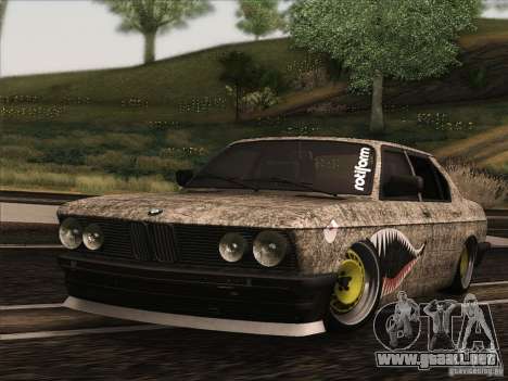 BMW E28 525E RatStyle para GTA San Andreas