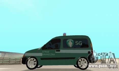 Renault Kangoo Straz Graniczna para GTA San Andreas