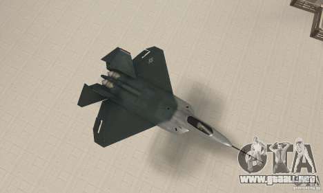 Y-f22 Lightning para GTA San Andreas