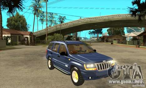 Jeep Grand Cherokee 2005 para GTA San Andreas