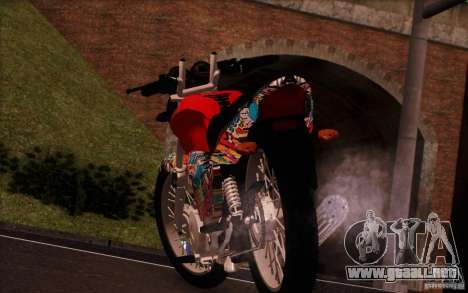 Yamaha YBR para GTA San Andreas