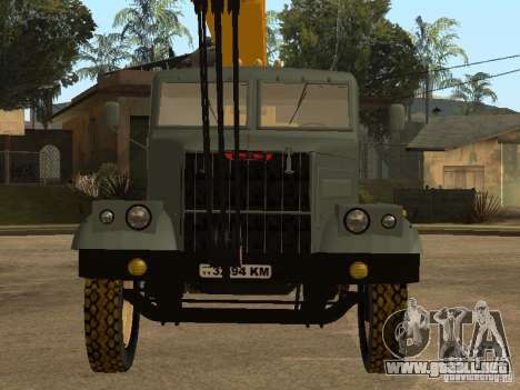 Camión KrAZ para GTA San Andreas