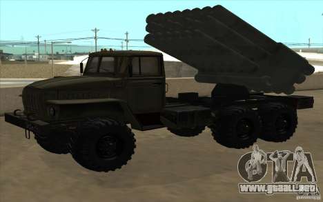 Ural 4320 Grad v2 para GTA San Andreas