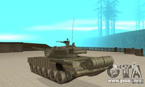 Tanque t-72B para GTA San Andreas