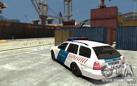 Skoda Octavia Kombi 2005 Hungarian Police para GTA 4