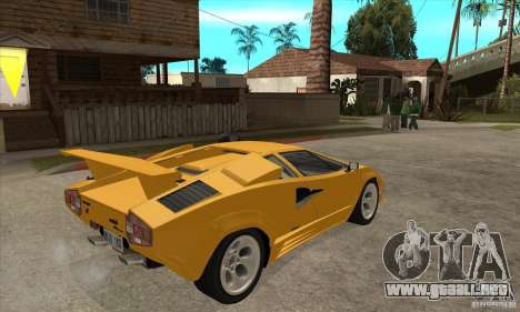 Lamborghini Countach para GTA San Andreas