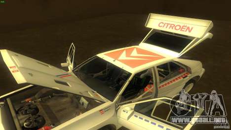 Citroen BX 4TC para GTA San Andreas