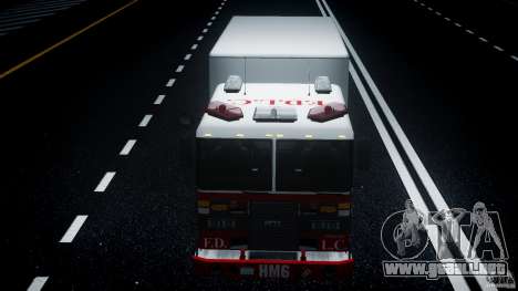 LCFD Hazmat Truck v1.3 para GTA 4