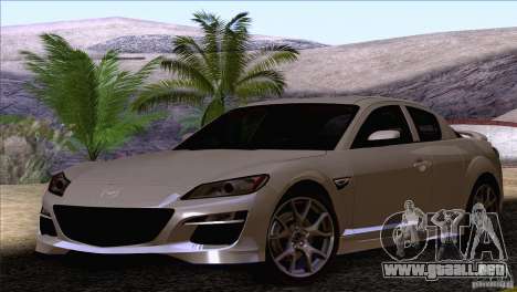 Mazda RX8 R3 2011 para GTA San Andreas