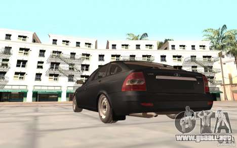 Hatchback LADA priora 2172 para GTA San Andreas