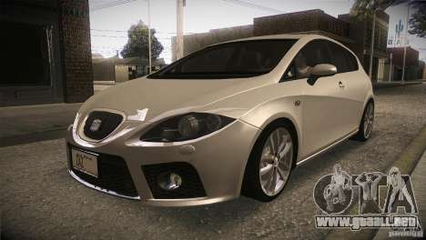 Seat Leon Cupra para GTA San Andreas