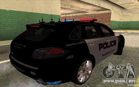 Porsche Cayenne Turbo 958 Seacrest Police para GTA San Andreas