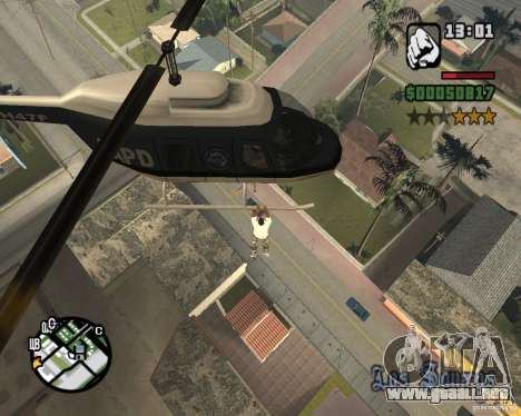 Helicóptero Zaprygivayem para GTA San Andreas