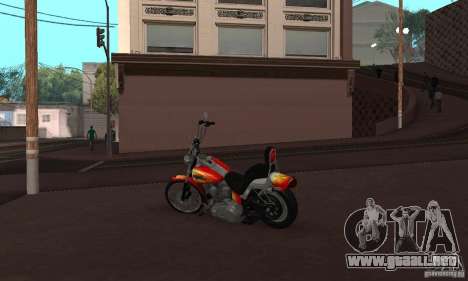 Harley Davidson softail Skin 2 para GTA San Andreas