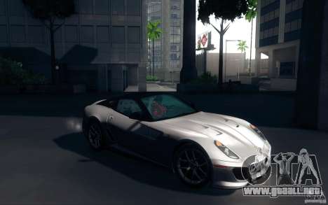 Ferrari 599 GTO 2011 para GTA San Andreas