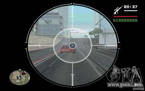 Francotirador v mod 1. para GTA San Andreas