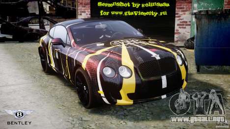 Bentley Continental SS 2010 Gumball 3000 [EPM] para GTA 4