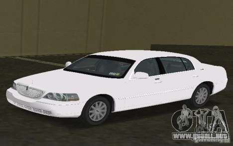 Lincoln Town Car para GTA Vice City