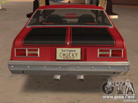 Chevrolet Nova Chucky para GTA San Andreas
