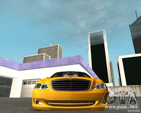 Mercedes Benz S600 Panorama by ALM6RFY para GTA San Andreas